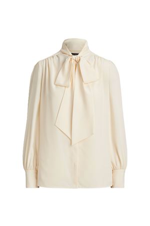 Klaryce-Long Sleeve-Blouse-Drapey Poly Ggt 122 LAUREN RALPH LAUREN | Shirt | 200P14083001